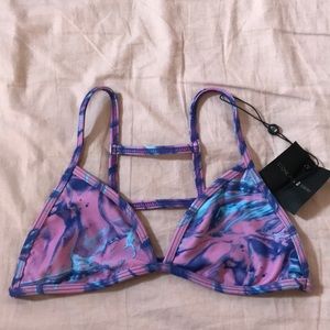 Stone Fox Swim Fixed Triangle Bikini Top
